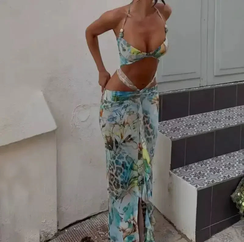 One Piece Swimsuit Beach Dress 2025 Water Activities