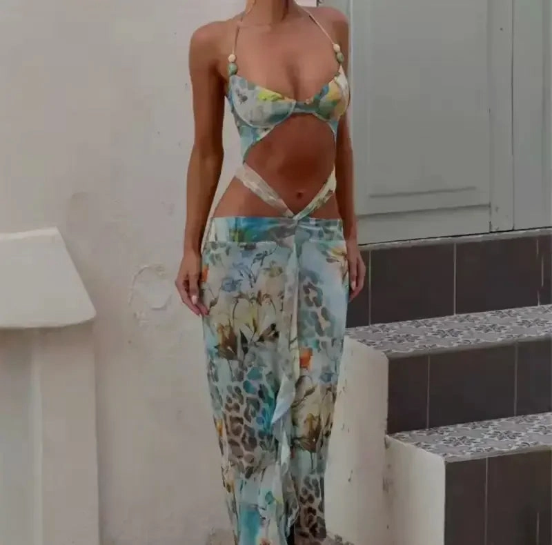 One Piece Swimsuit Beach Dress 2025 Soft Elasticity