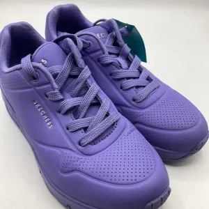 Size 6Y: Sketchers Purple Lace-Up Sneakers Smart Lifestyle