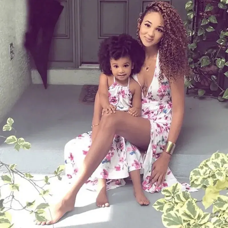 Wild Mood Soft Jersey Mother Daughter SunDress