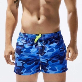 Bold-Prints Outdoor Swimwear Camouflage Men Board Shorts Beach Swimwear Quick Dry Man Bermudas Bathing Wear Short Pocket Designer Male Boardshort Brand