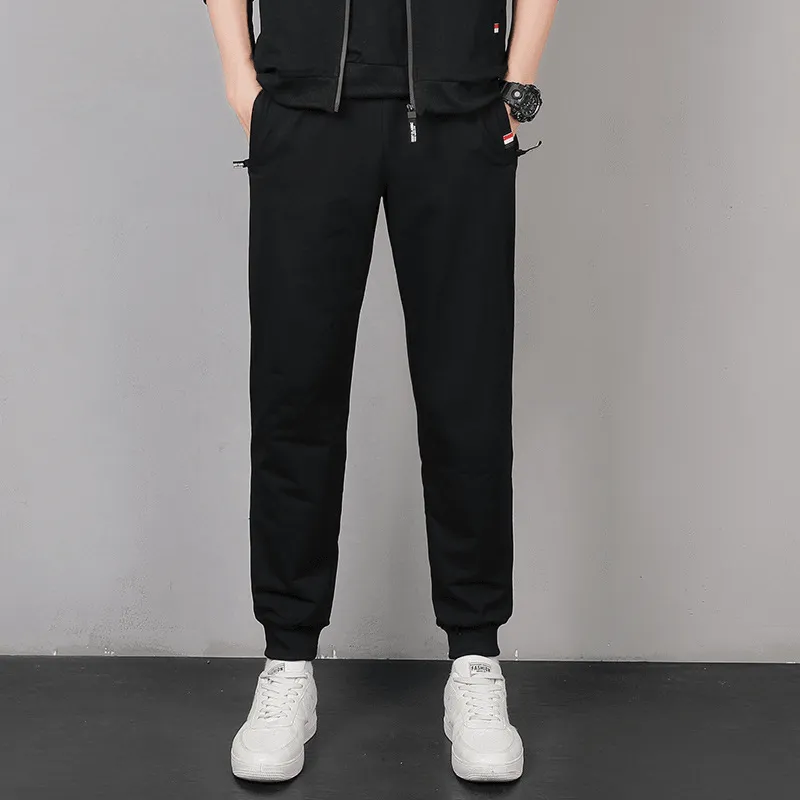 Spring and Autumn Men'S Casual Leggings Pants Loose plus Fat plus Size Performance Fit Sporty Appeal