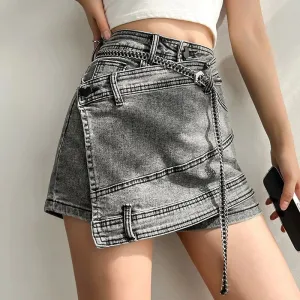 Women's Denim Skirt Professional Look