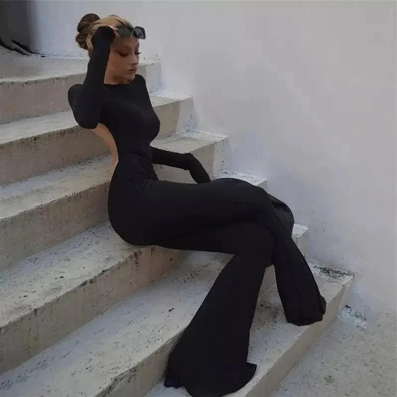 Premium Urban Stretchy Bodycon Jumpsuit