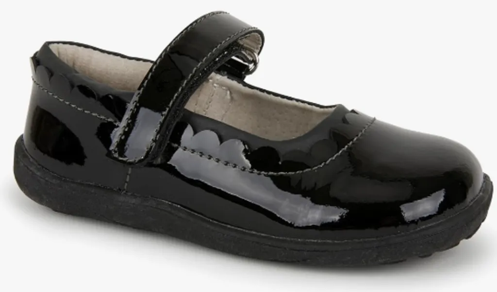 Size 6: See Kai Run JANE, BLACK Patent Mary Jane Shoes NEW Double Stitched Seams