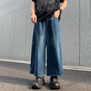 Retro Women's Loose Profile Washed Jeans Daywear Fit Breathable Lining System