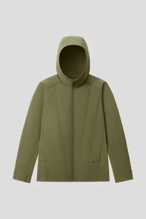 HoodFlex ?C Men??s Medium-Warmth Hooded Stretch Fleece Vest Machine Washable Fabric Quick-Dry