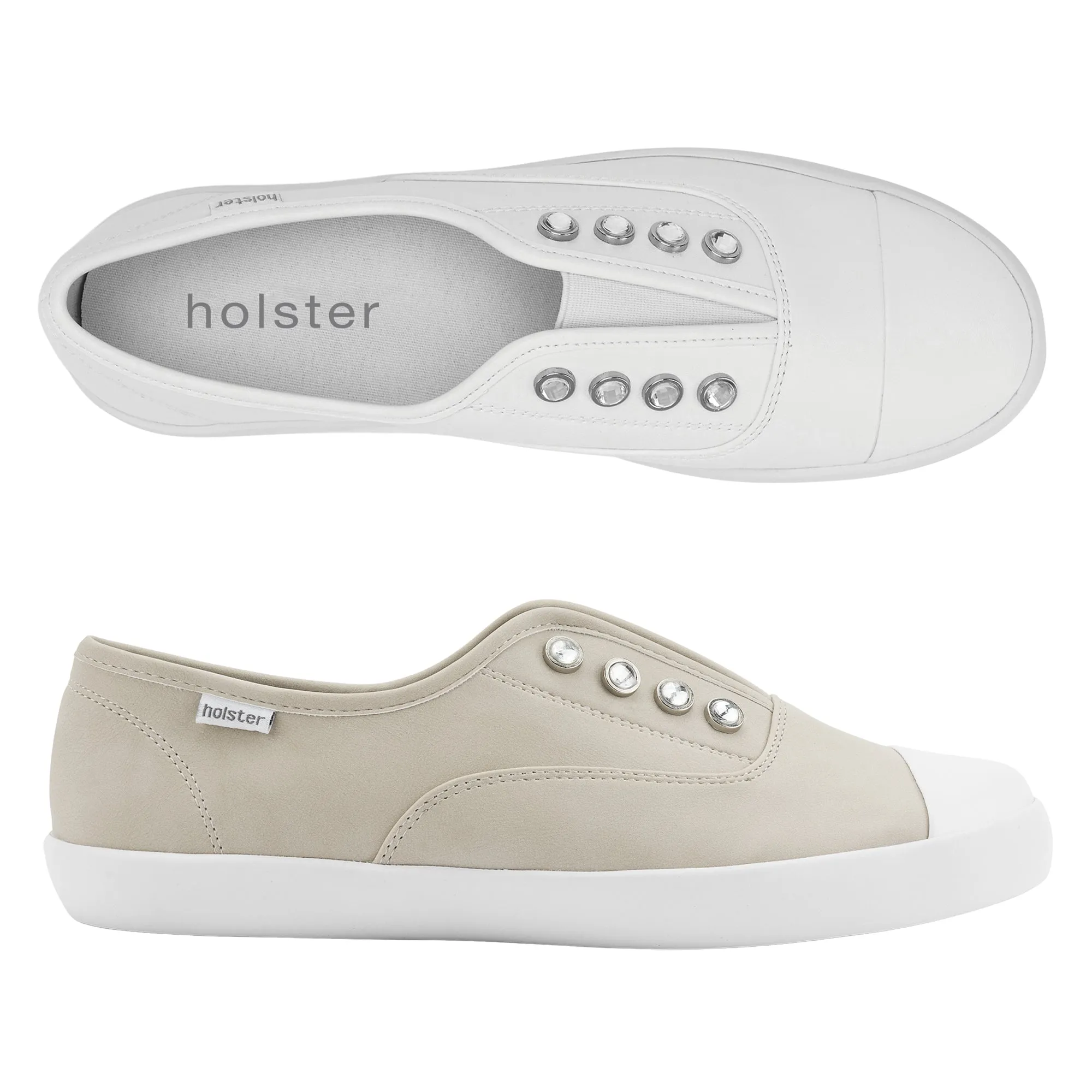 Chic Fit Shoes Ruby Bundle - White / Sand