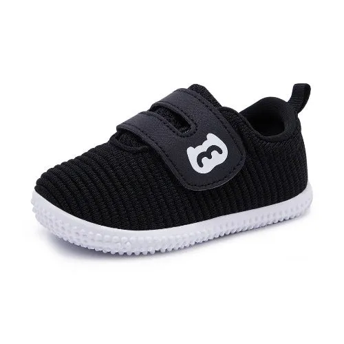 Knit Striped Breathable Non-slip Sneakers First Walkers BMCiTYBM MoldedMidsole