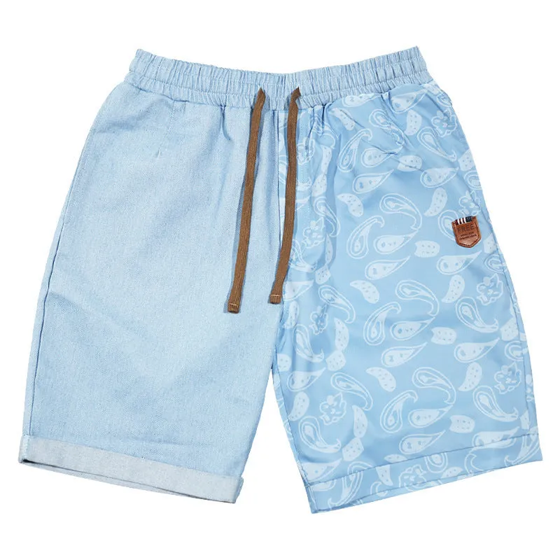 Travel Shorts Simple Vibe Casual Sports Shorts Men's Loose Plus Size