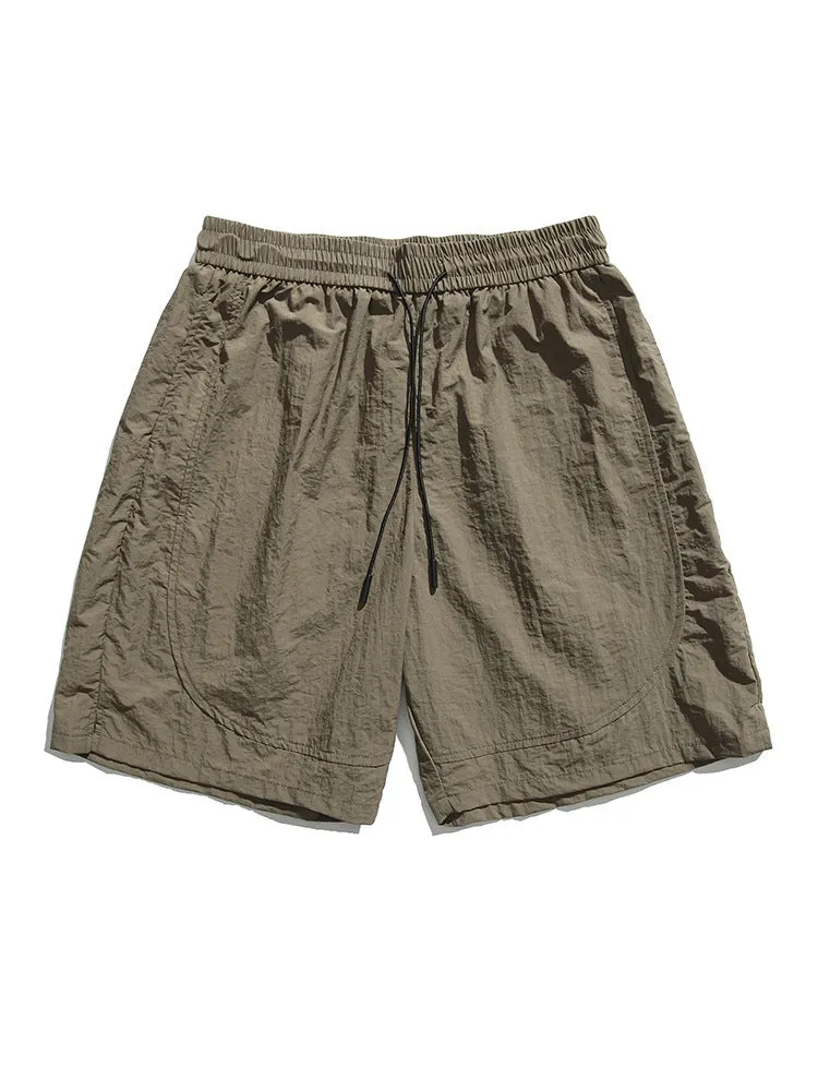 Men's Retro Quick-dry Casual Shorts Travel Friendly Quick Adjust Toggles