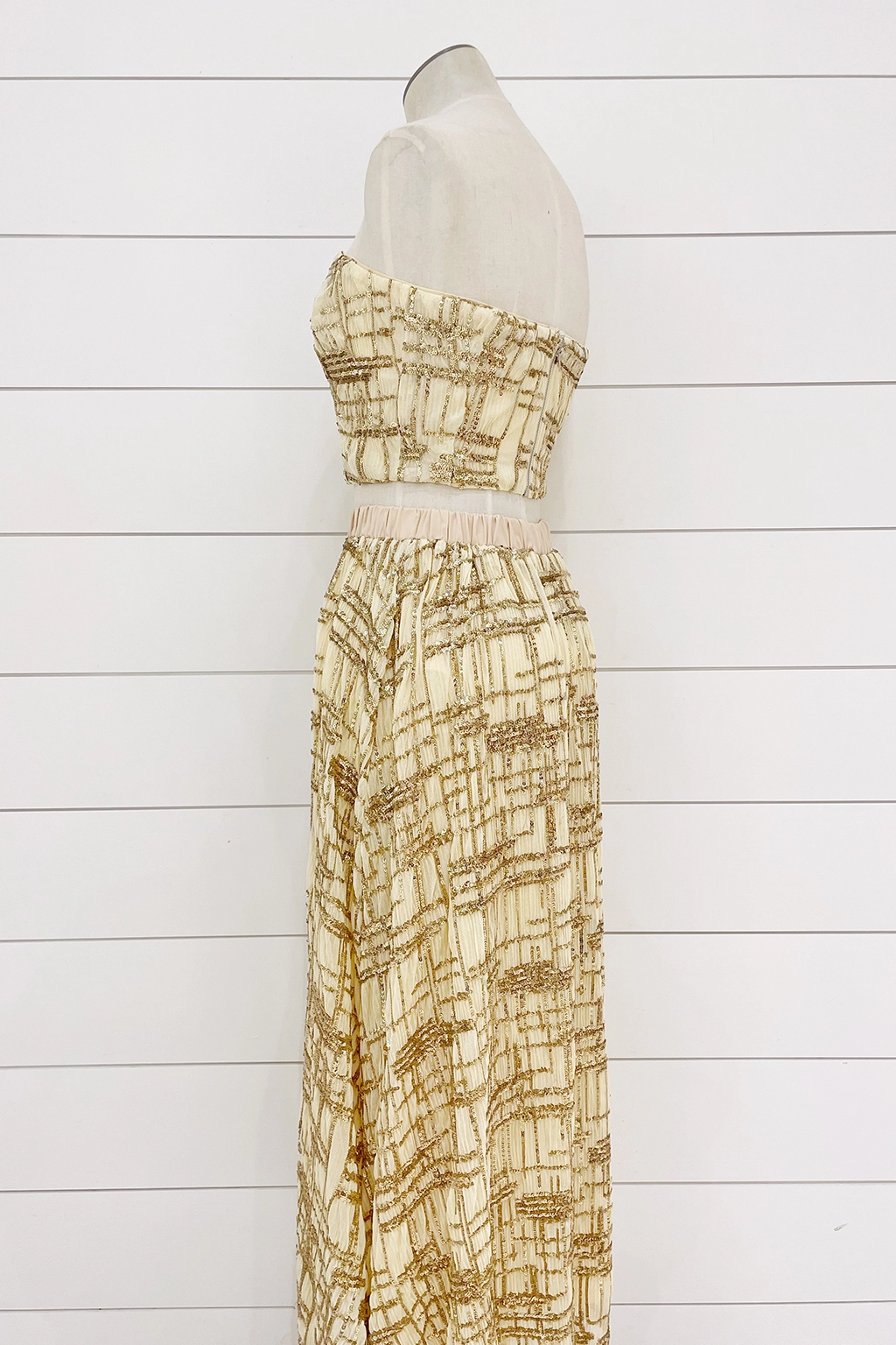 Chafe prevention Sequin Midi Skirt