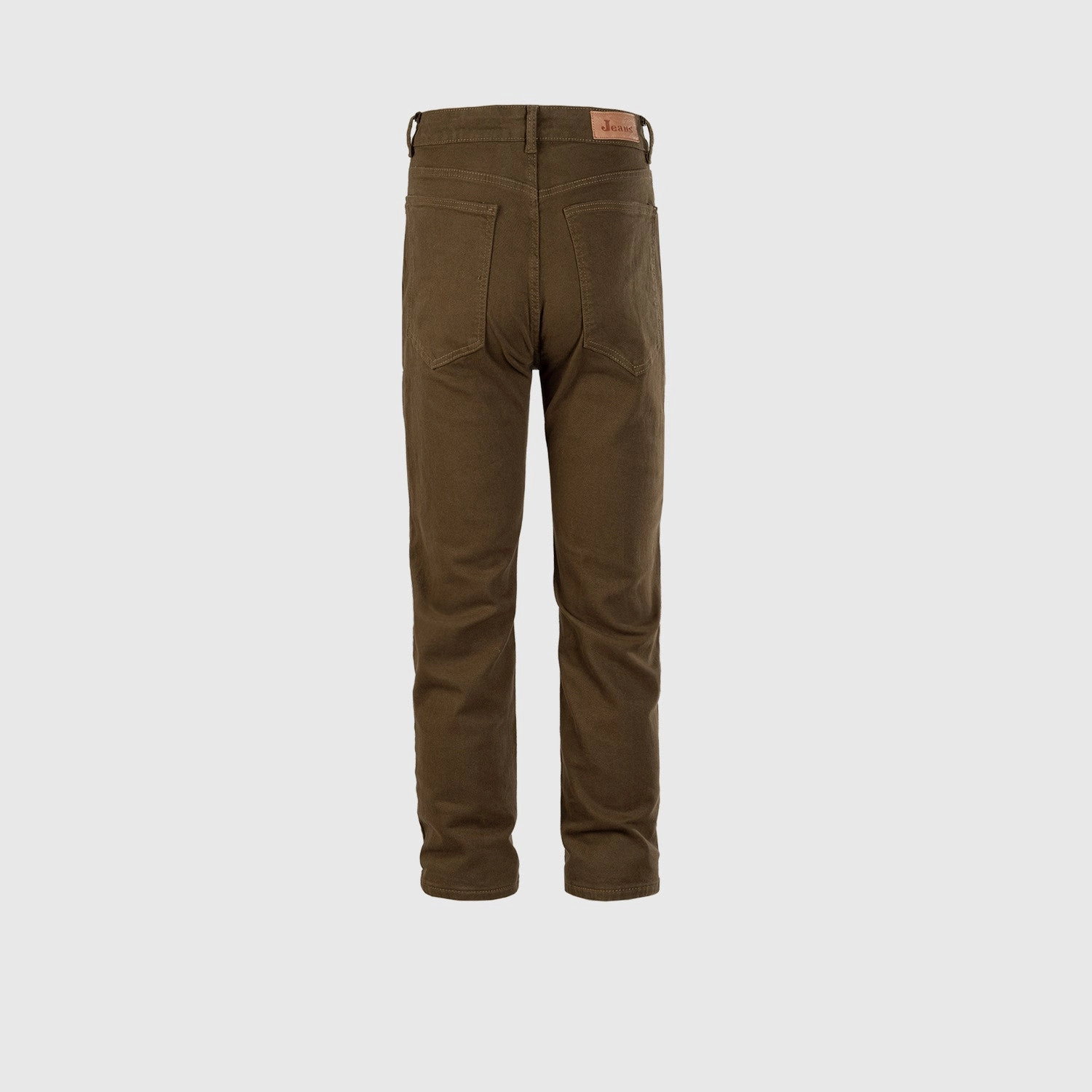 Core Fit Slim Modern Brown Multi-size Washed Distressed Trousers