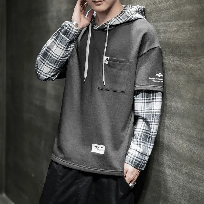 product comparison New Long-Sleeved Men'S Trendy Loose Bottoming Shirt Thin Sweater