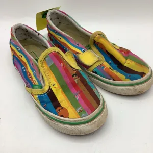 Size 10: Sesame Street Colorful Sip On Shoes -REDUCED Walk Flex Power Walk