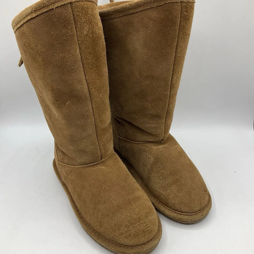 SecureFit Size 13: Bear Paw Tan Fuzzy Lined Boots