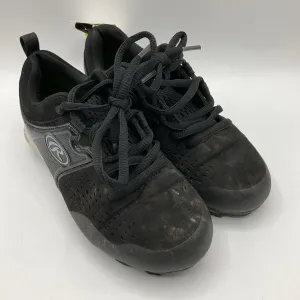 Adjustable Strap Lock Athletic Choice Size 13: Rawlings Black Lace Up Baseball Shoes