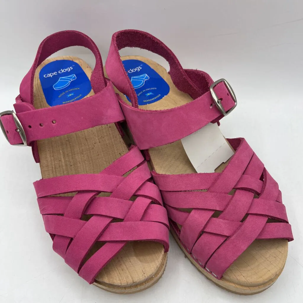 Sculpted comfort Size 3.5Y (35): Torpatoffeln DUSTY ROSE Strappy Clogs- NEW