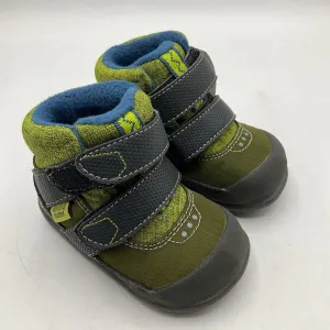 Shock absorption system Size 4: See Kai Run Atlas/GREEN Waterproof Insulated Velcro Boot Shoes NEW