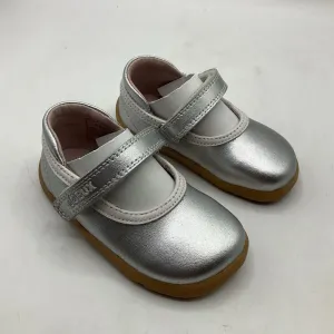 Comfortable Wear Size 4.5: Bobux Silver i-walk Mary Jane Shoes NEW