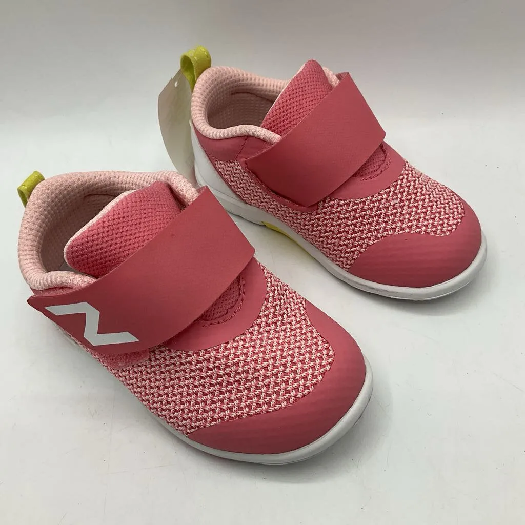 Impact Safe Size 5: New Balance PINK Velcro First Walker Baby Sneakers Shoes NEW