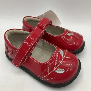 Breathable Vamp Size 5: See Kai Run Adeline, RED Patent Mary Jane Shoes NEW