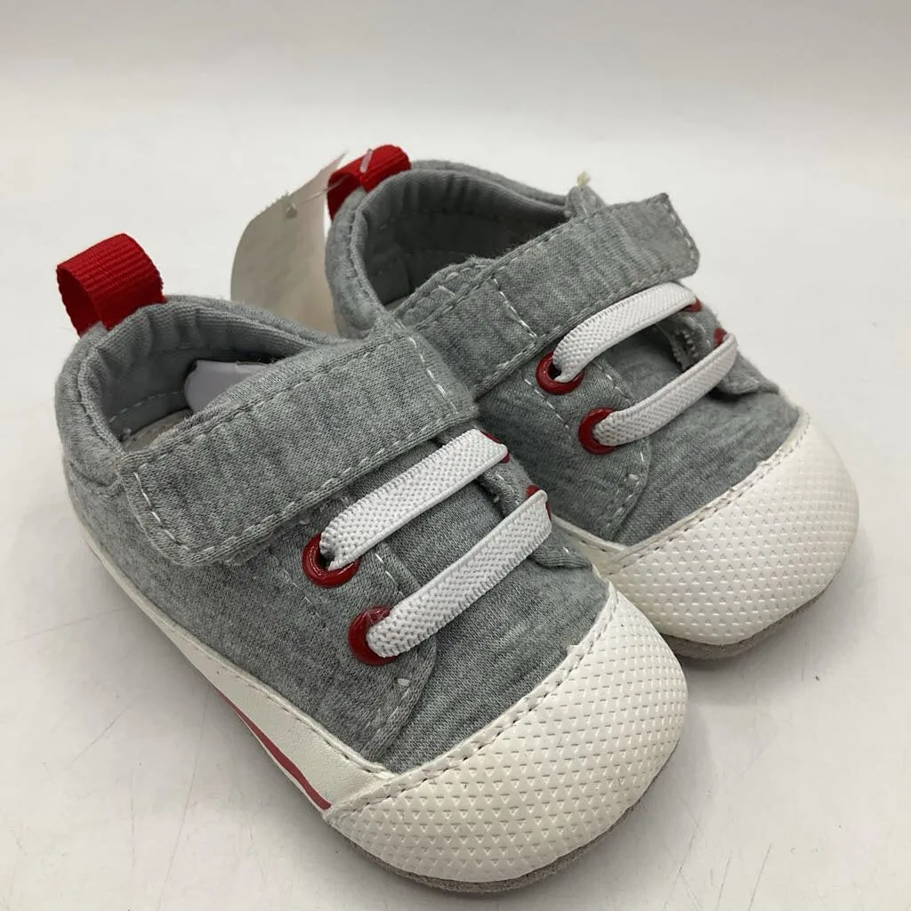 Sculpted materials horseback riding Size Sm (0-6m): See Kai Run Stevie II/GRAY Jersey Baby Shoes NEW