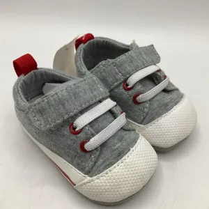 Sculpted materials horseback riding Size Sm (0-6m): See Kai Run Stevie II/GRAY Jersey Baby Shoes NEW