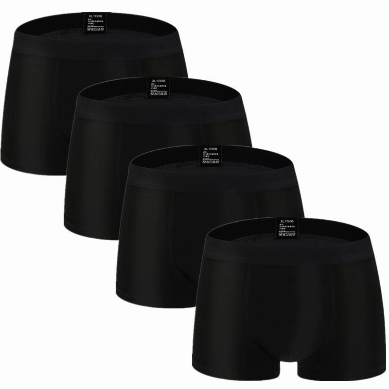 West Louis? Short Breathable Trunk Thermal Boxers 4Pcs Form Hugging