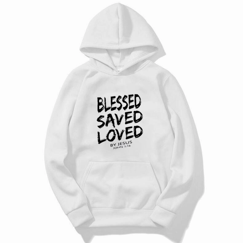 Korean Loose Hoodie Printed Long Sleeve Slouchy Style Sporty Comfort Fit