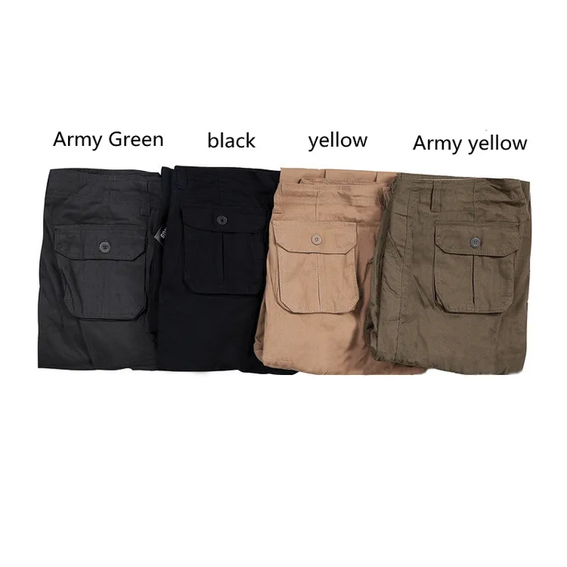 Men'S Casual Sports Multi-Pocket Loose Long Pants Casual Must-Have Lightweight Wear