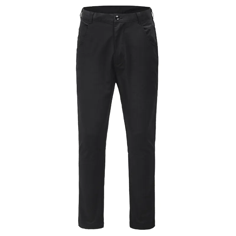 Stain Release Finish Slim-Fit Men'S Concept Casual Trousers with Style Zipper