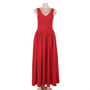 Slim Fit V-neck Vest For A- Line Dress Women Travel Friendly