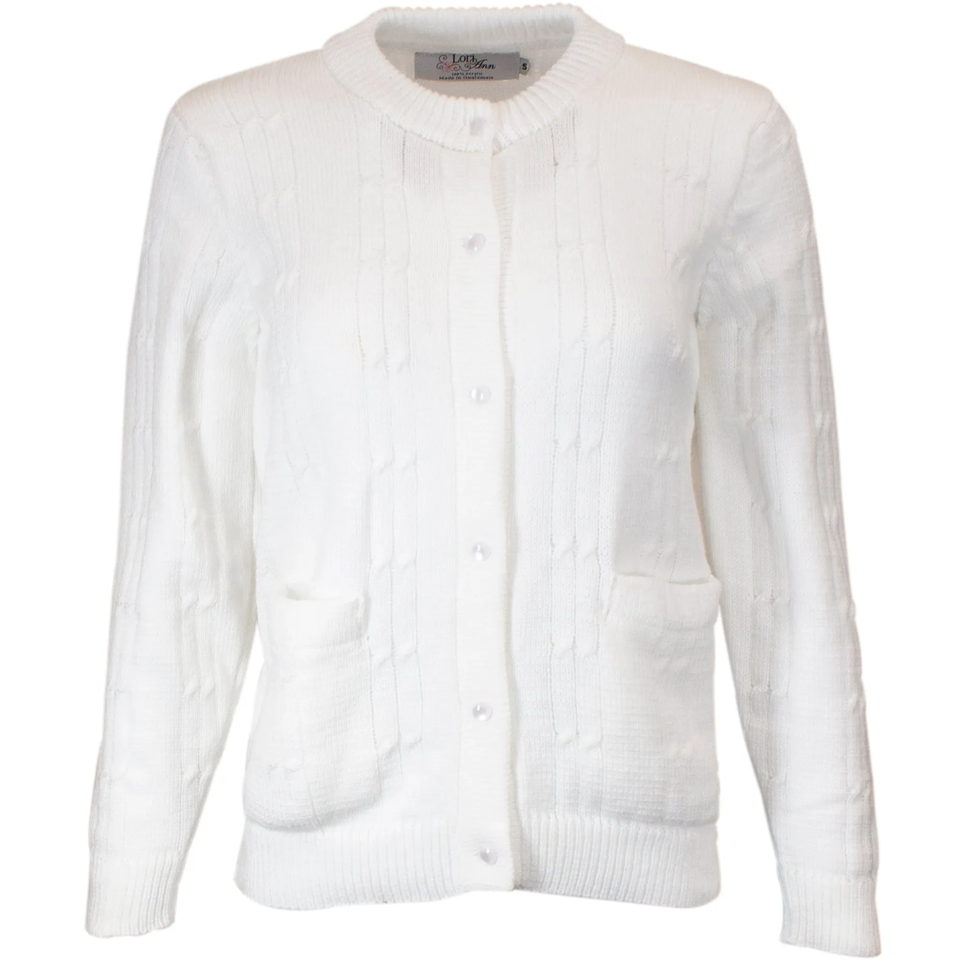 Soft Sweater Women's Cardigan Sweater with Pockets AJ-A8