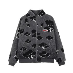 Lightweight Layer Snap Closure System MADE EXTREME Street Brand Trend Retro Lamb Velvet Winter Loose Wild Thick Men'S Padded