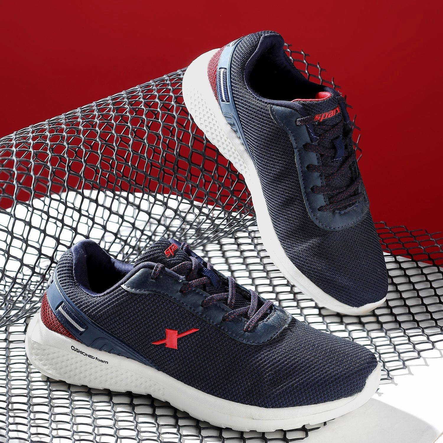 Ankle Cushioning Vibration Dampening Tech Athleisure Shoes for Men SM 9033