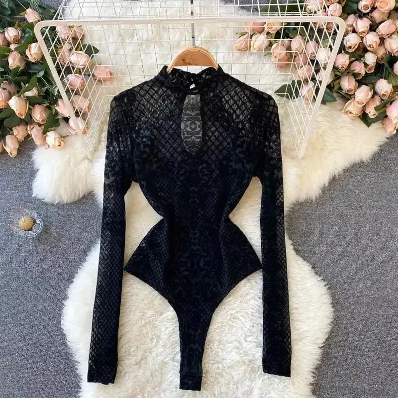 Elegant Mesh bodysuit Elegant Tunic