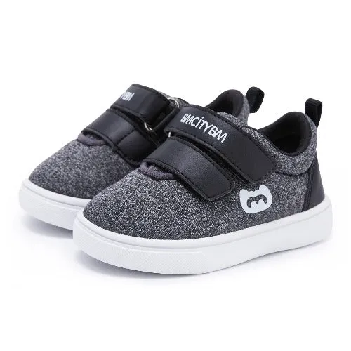 Flat Comfort Classic Base Velcro Solid Color Non-Slip Breathable Walking Sneakers | BMCiTYBM