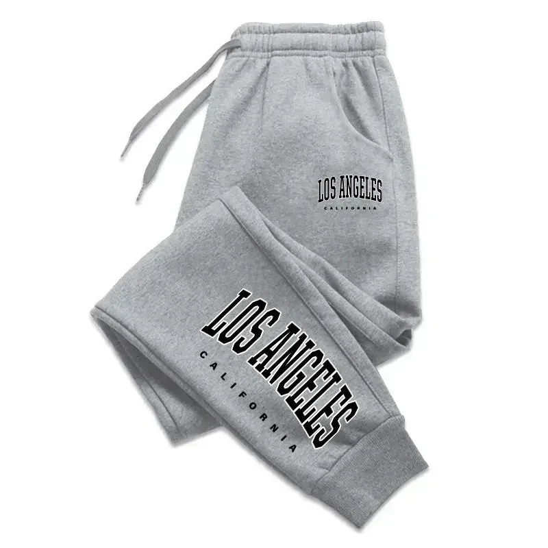 LOS ANGELES Sweatpants ?? Overlock Edging VNeckReinforcement