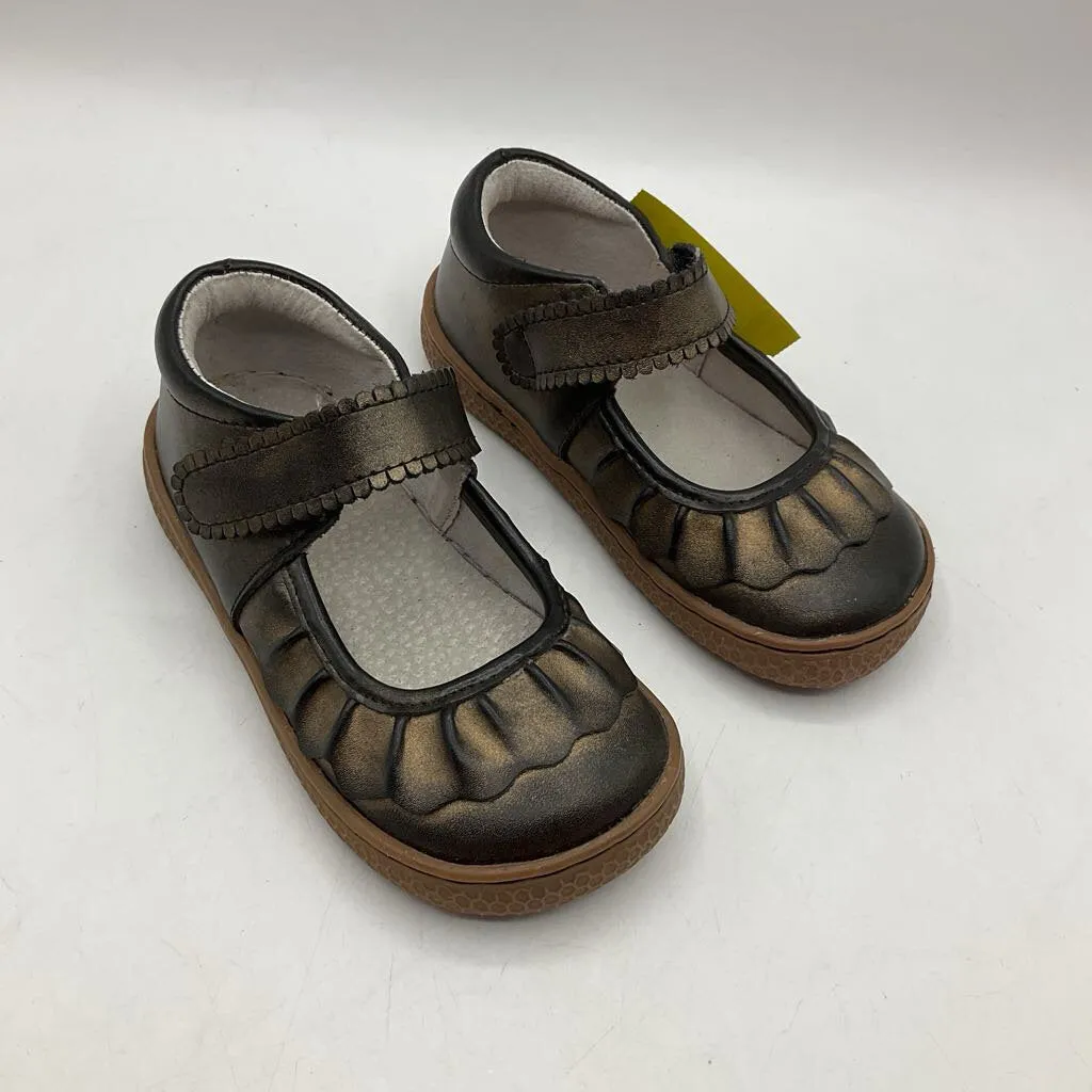 Size 8: Livie Luca Shimmer Brown Mary Jane Shoes NEW Durable Outsoles