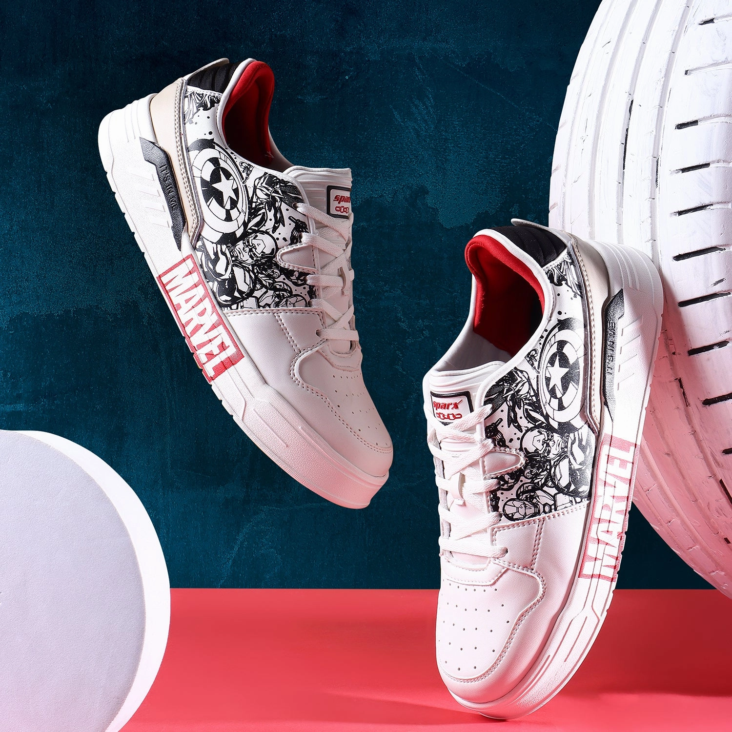 Easy Entry Rolling Motion Design Sneakers for Men SM 3009