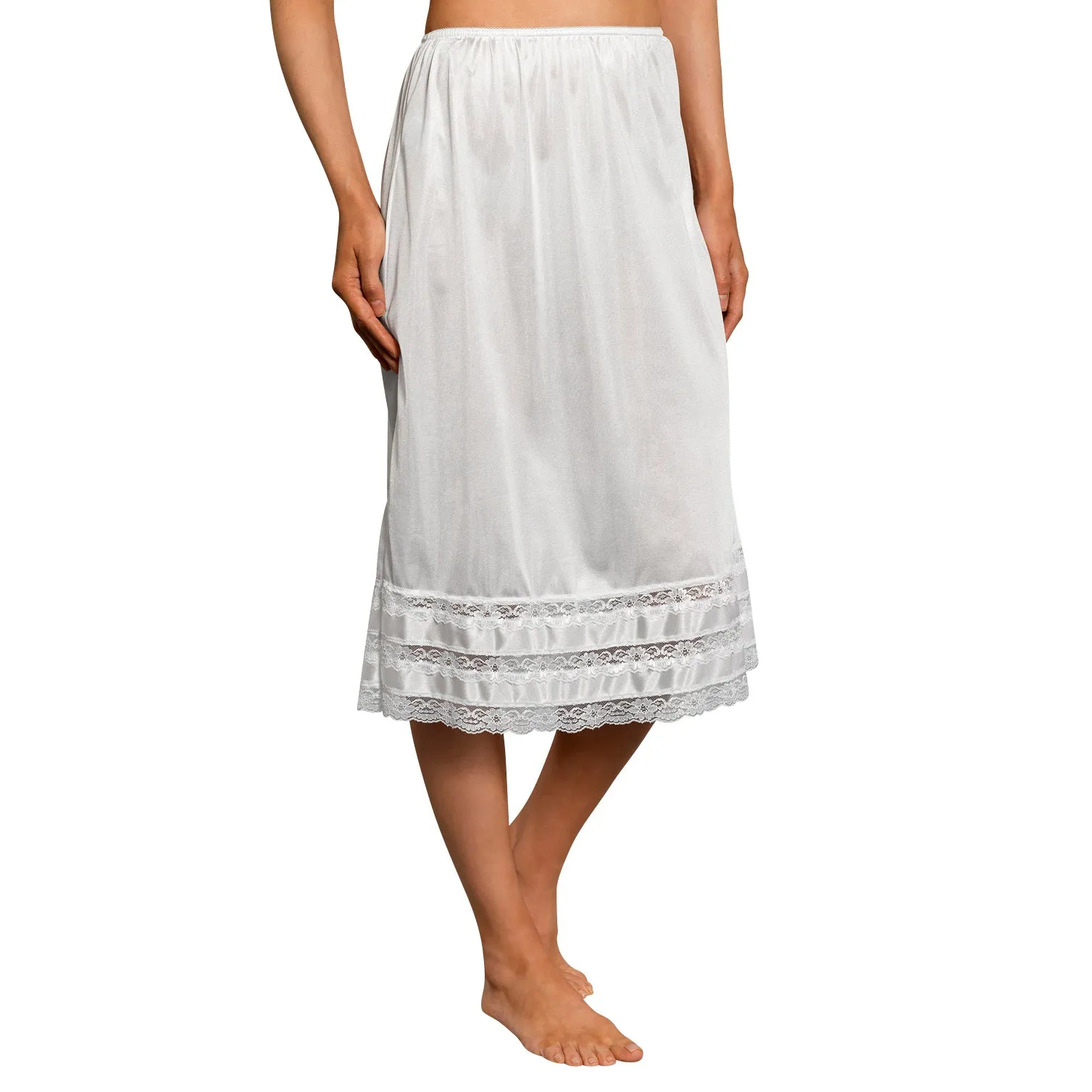 High Density Knit HighCollar Design Snip-it Half Slip 2702