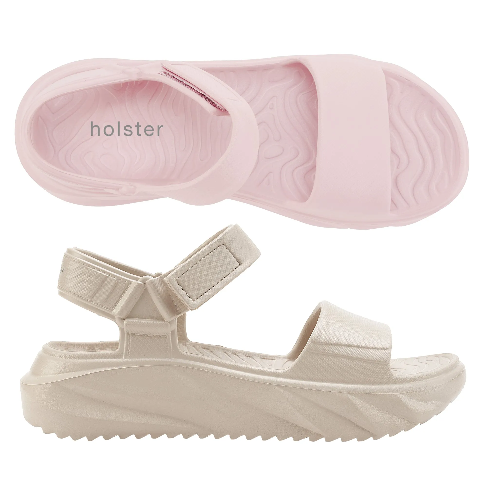 Cloudnine Bundle - Rose/Sand Cushioned Insole Family Time