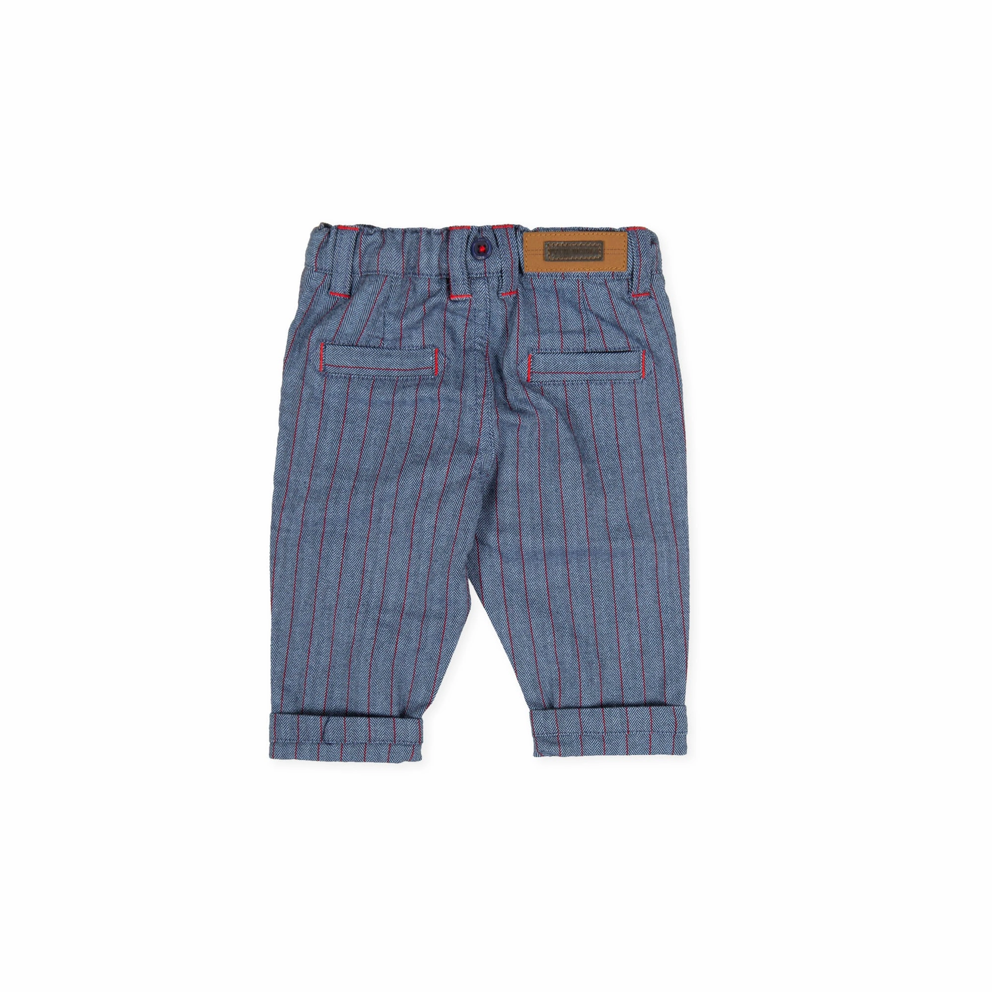 Tutto Piccolo 9116 Pantal??n Espiga Trousers - Navy Blue Safe Pockets