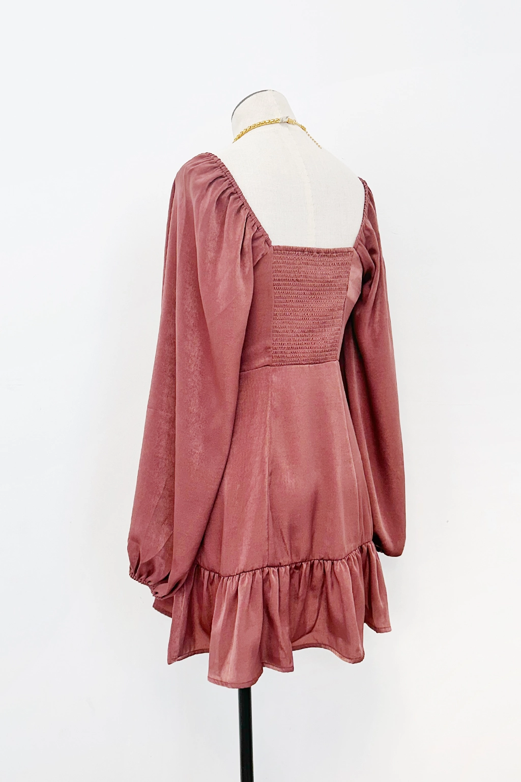 Trendy And Comfortable Gentle Texture Madox Mini Dress