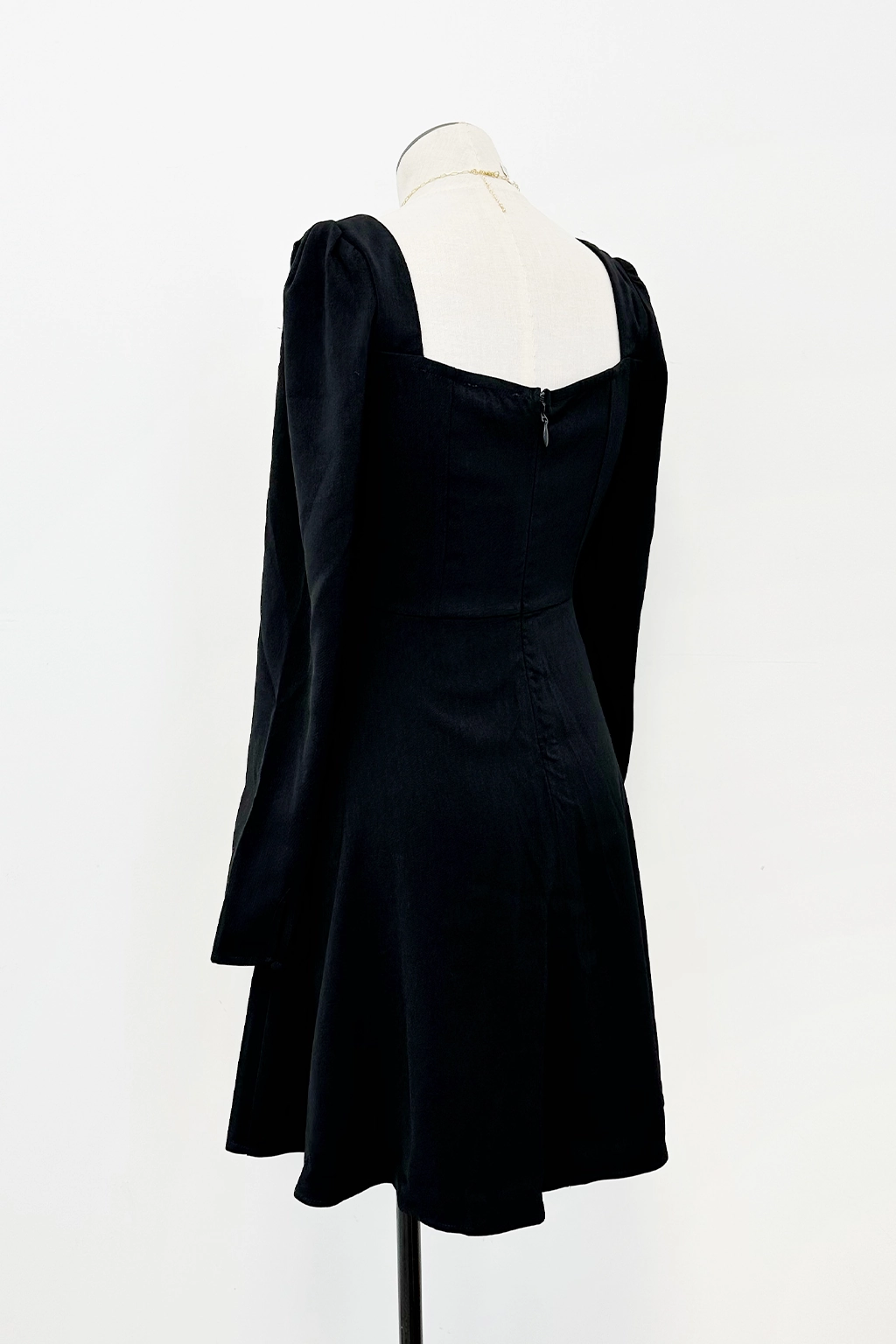 Drawstring-Waist Comfortable Fashion Sparkle Bow Mini Dress