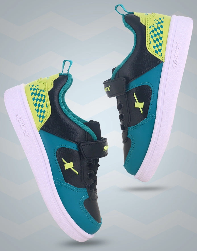 Asymmetric Lace Configuration most sporty SPARX Shoes for kids SK 98