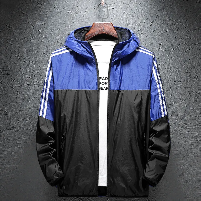 Sports Hooded Running Windbreaker Jacket On The Go All Weather Protection