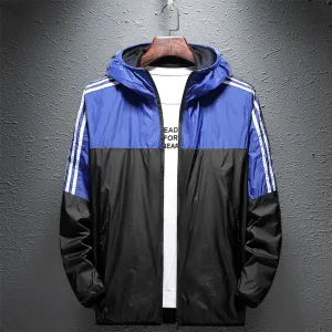 Sports Hooded Running Windbreaker Jacket On The Go All Weather Protection
