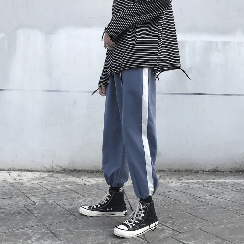 Sports Pants Hong Kong Style Loose Casual Thin Student Trend Comfy Motion